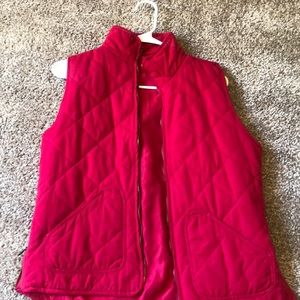 Red vest from Francesca’s